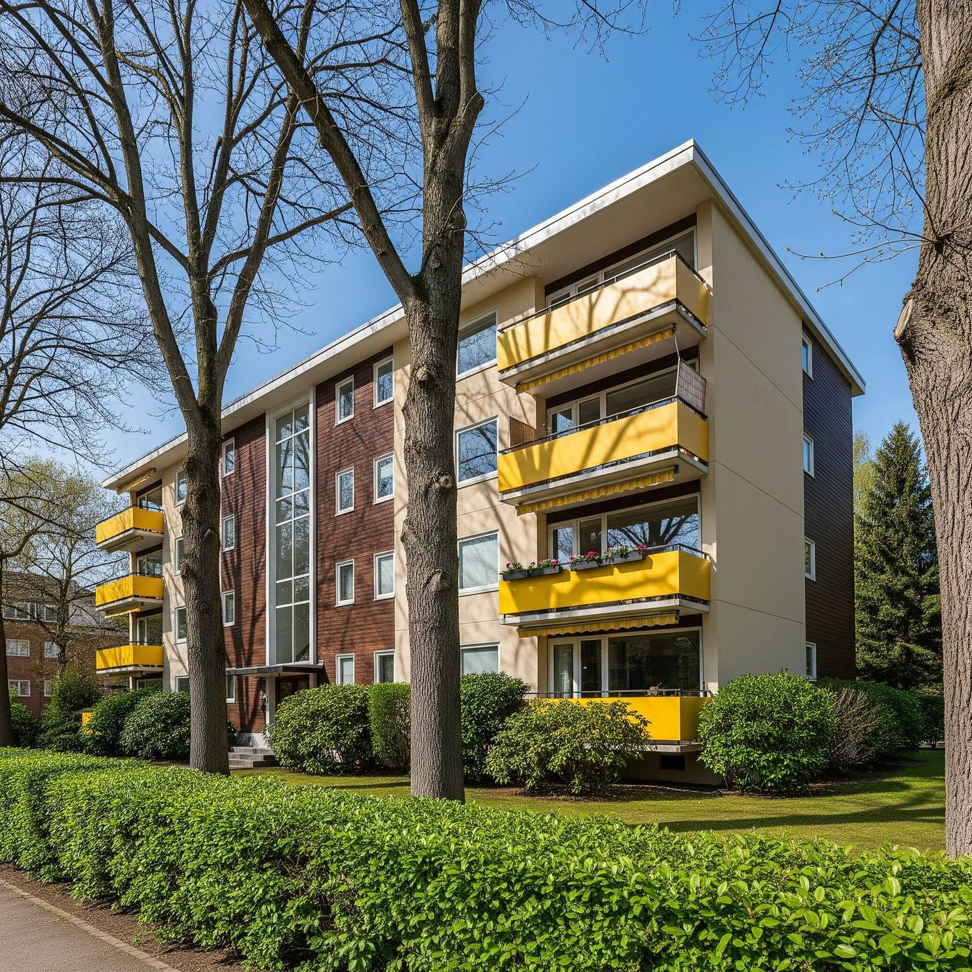 Mehrfamilienhaus – Beispielbild einer von Ernst & Radtke verwalteten Immobilie